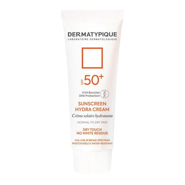 ضد-آفتاب-بی-رنگ-هیدرا-مناسب-پوست-خشک--spf50-درماتیپیک-sunscreen-hydra-cream-sfp50--50ml-dermatypique