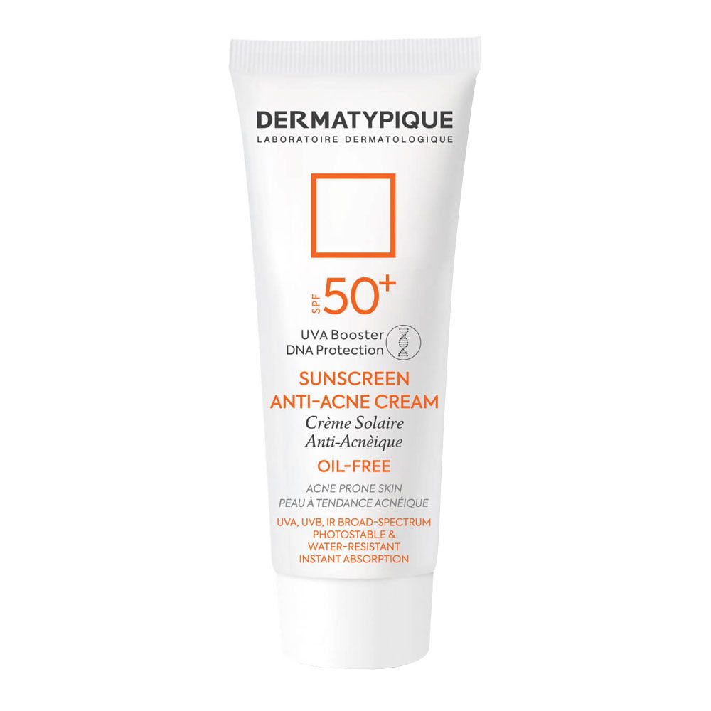 ضد-آفتاب-پوست-چرب-و-جوش‌دار--spf50-درماتیپیک-anti-acne-cream-oil-free-sunscreen-40-ml-spf50--dermatypique
