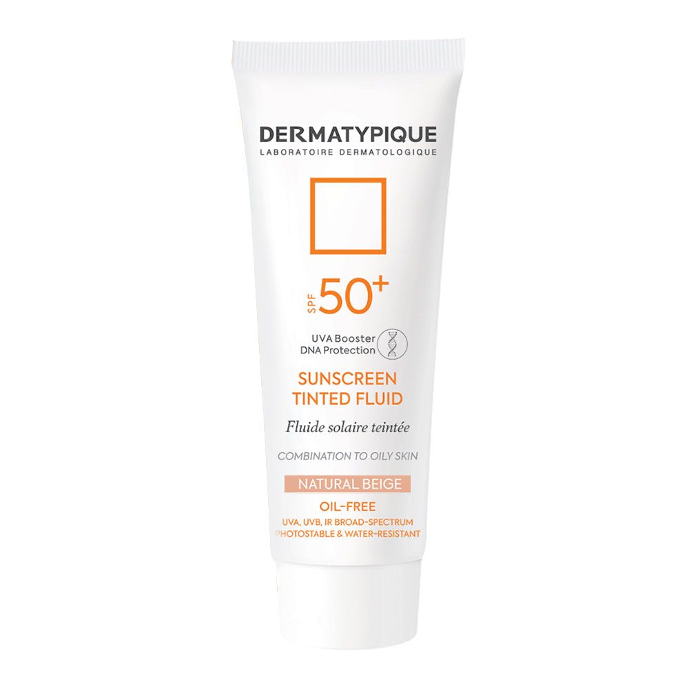 ضد-آفتاب-رنگی-فلویید-پوست-مختلط-و-چرب--spf50-درماتیپیک-sunscreen-tinted-fluidspf50--(50-ml)-dermatypique